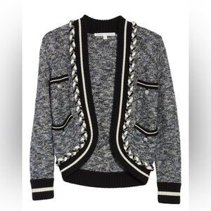 Veronica Beard Davis Tweed sweater size S